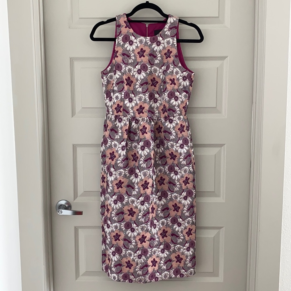J Crew Collection brocade dress